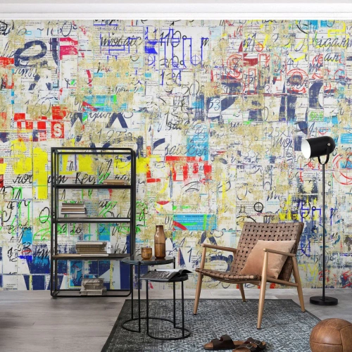 Fototapeta Standard Eco - Prostě potěší oči - Graffiti, Nástěnná malba, Mládí - 250x175 cm