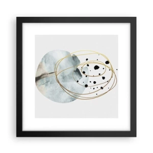 Plakát v černém rámu - V objetí prostoru - 30x30 cm