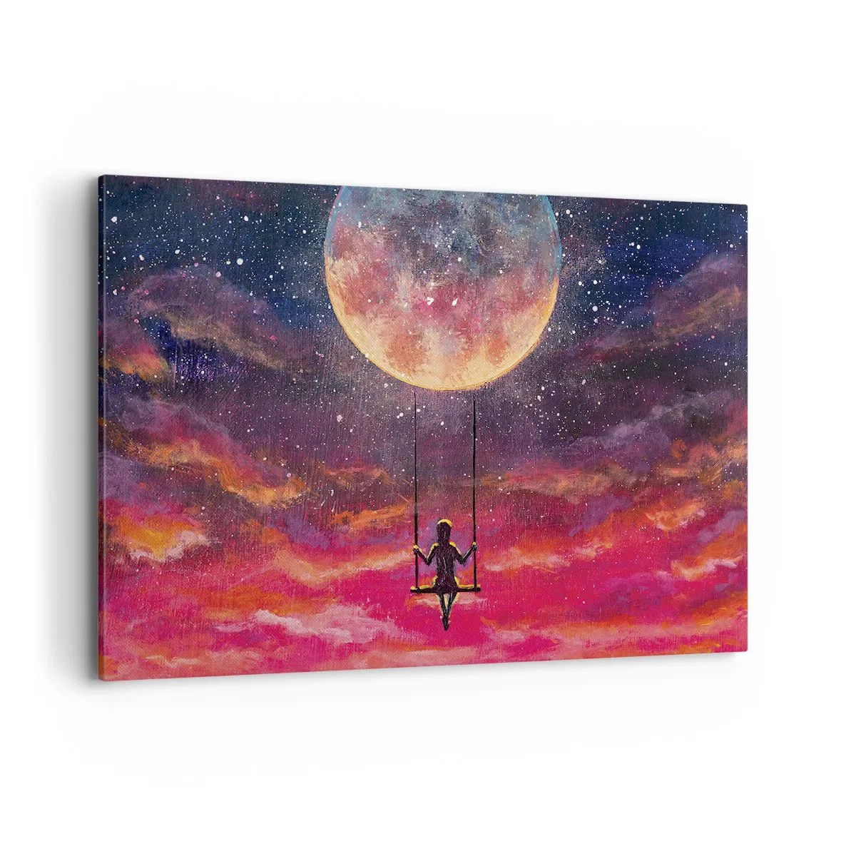 Obraz na plátně - Stavět si vzdušné zámky - 120x80 cm