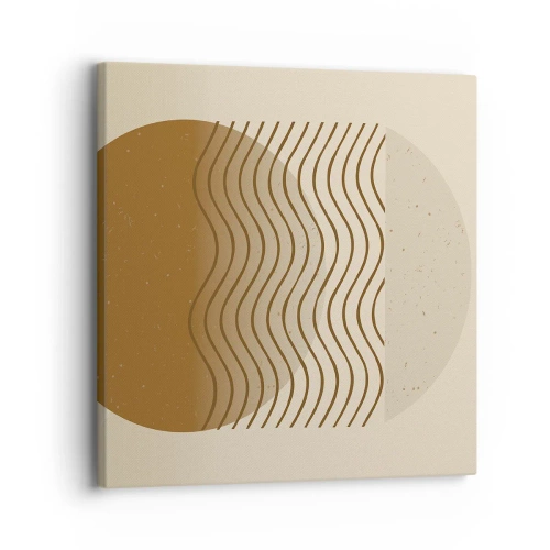 Obraz na plátně - O původu geometrických obrazců - 30x30 cm
