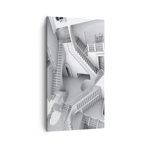 Obraz na plátně - Paradoxy prostoru - 45x80 cm