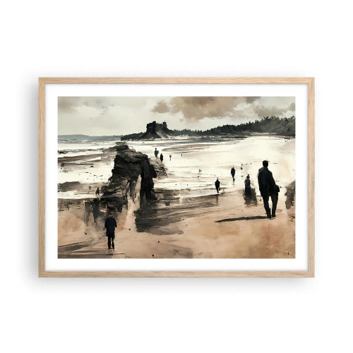 Plakát v rámu světlý dub - Vyvolaní - 70x50 cm