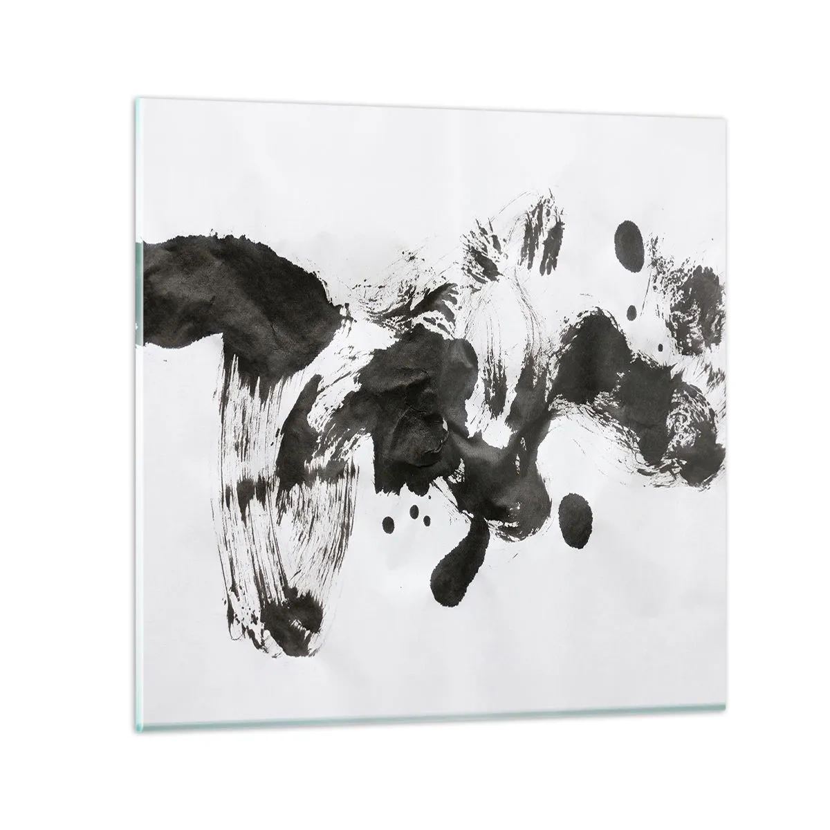 Obraz na skle - Metoda v šílenství? - 50x50 cm