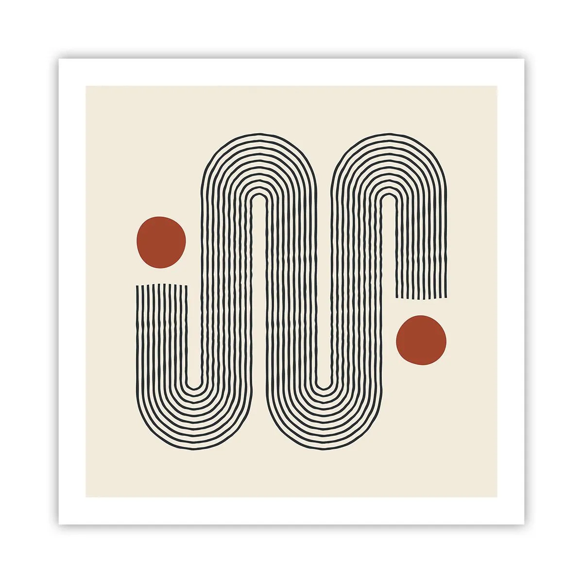 Plakát - Od začátku do konce - 60x60 cm