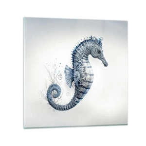 Obraz na skle - Jemný vtip přírody - 40x40 cm