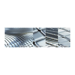 Vzor Fototapety Premium Canvas - Kovová stříbrná vlna - Abstrakce, Grafika, Kus - 100x30 cm