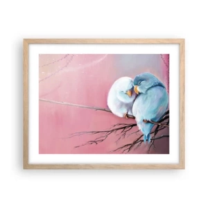 Plakát v rámu světlý dub - Co k tomu dodat?… - 50x40 cm