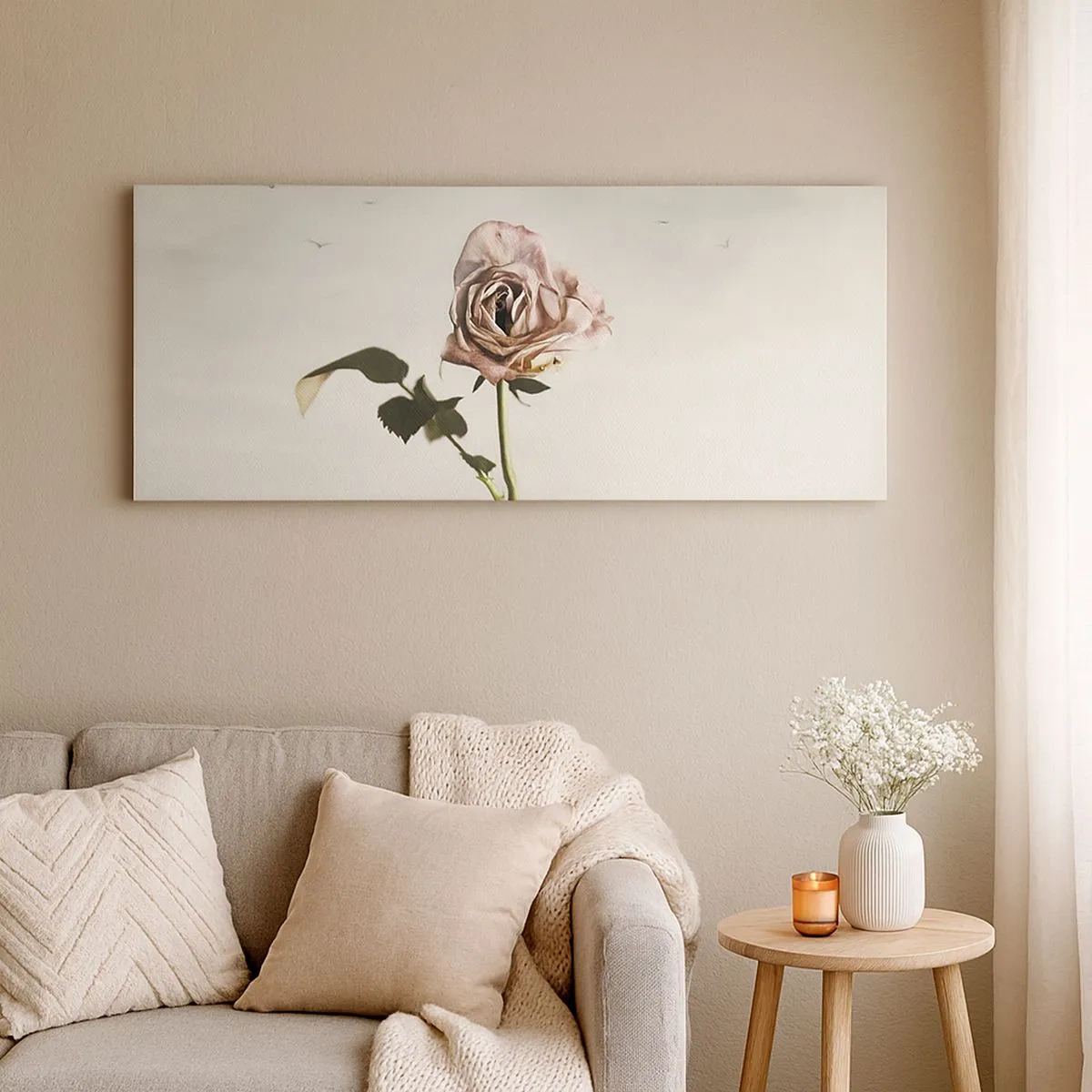 Obraz na plátně - Vítání jara - 100x40 cm