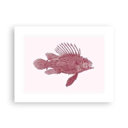 Plakát - Obyvatelka exotických vod - 40x30 cm