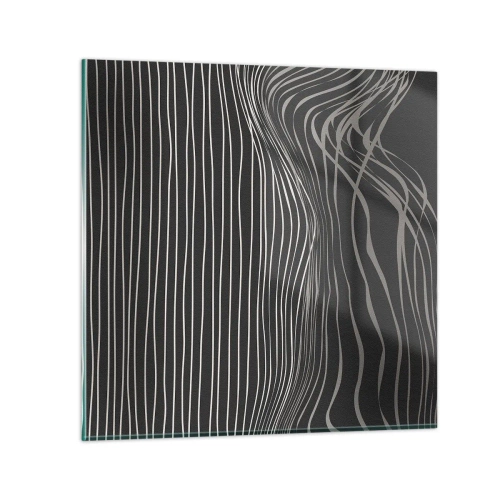 Obraz na skle - Rytmus a přízvuk - 70x70 cm