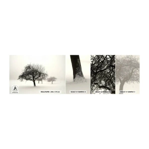 Vzor Fototapety Samolepicí Deluxe Sticker - Zimní sen - Grafika, Strom, Příroda - 100x30 cm