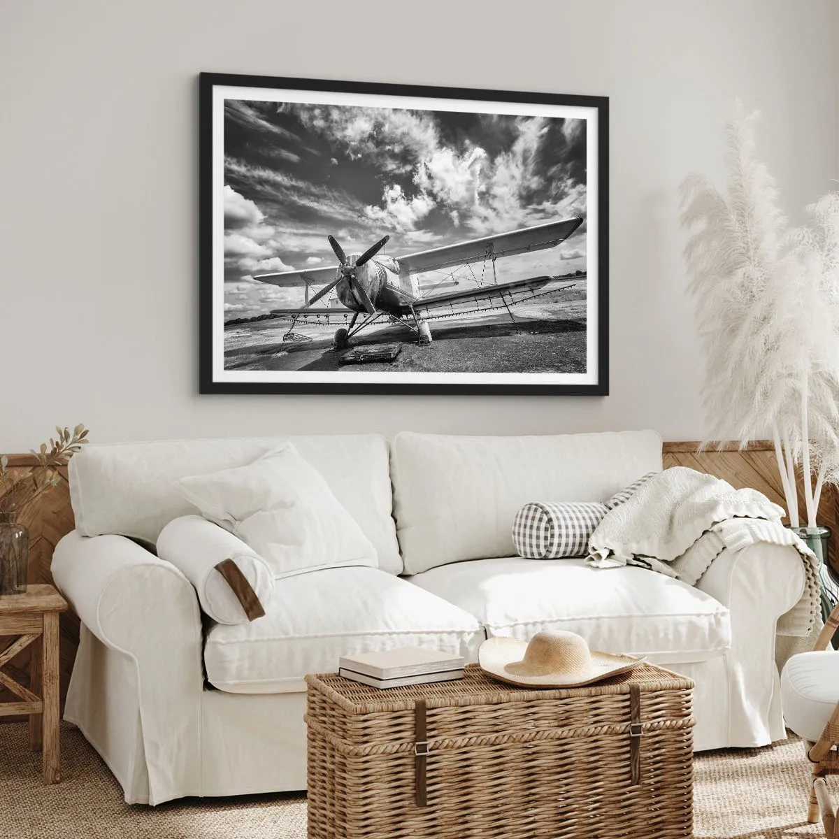 Plakát v černém rámu - Nemohu se toho dočkat! - 100x70 cm