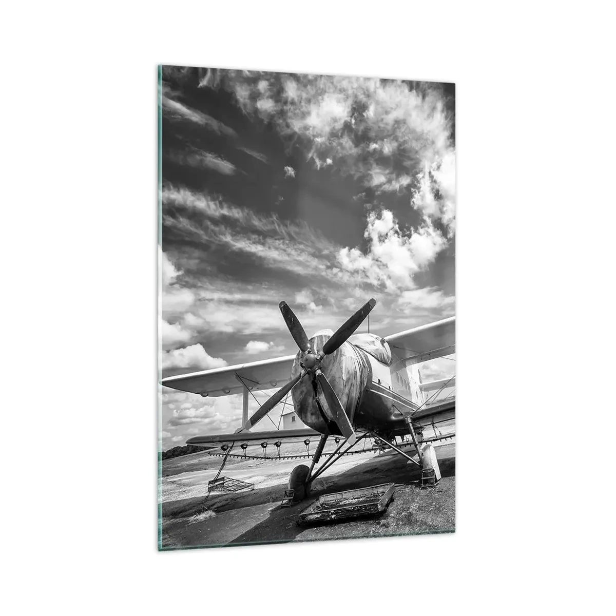 Obraz na skle - Nemohu se toho dočkat! - 80x120 cm