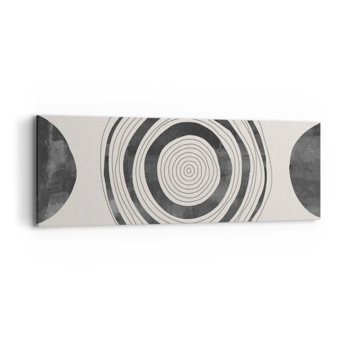 Obraz na plátně - Důležité je to, co je uprostřed - 90x30 cm