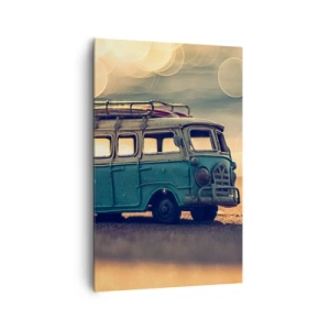 Obraz na plátně - Konec bůžků: peněz a práce - 80x120 cm