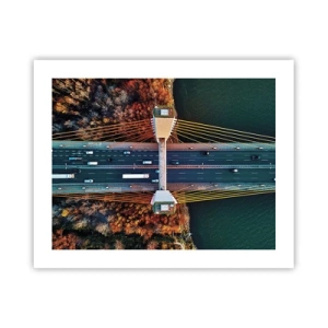 Plakát - Za vodami, za lesy - 50x40 cm