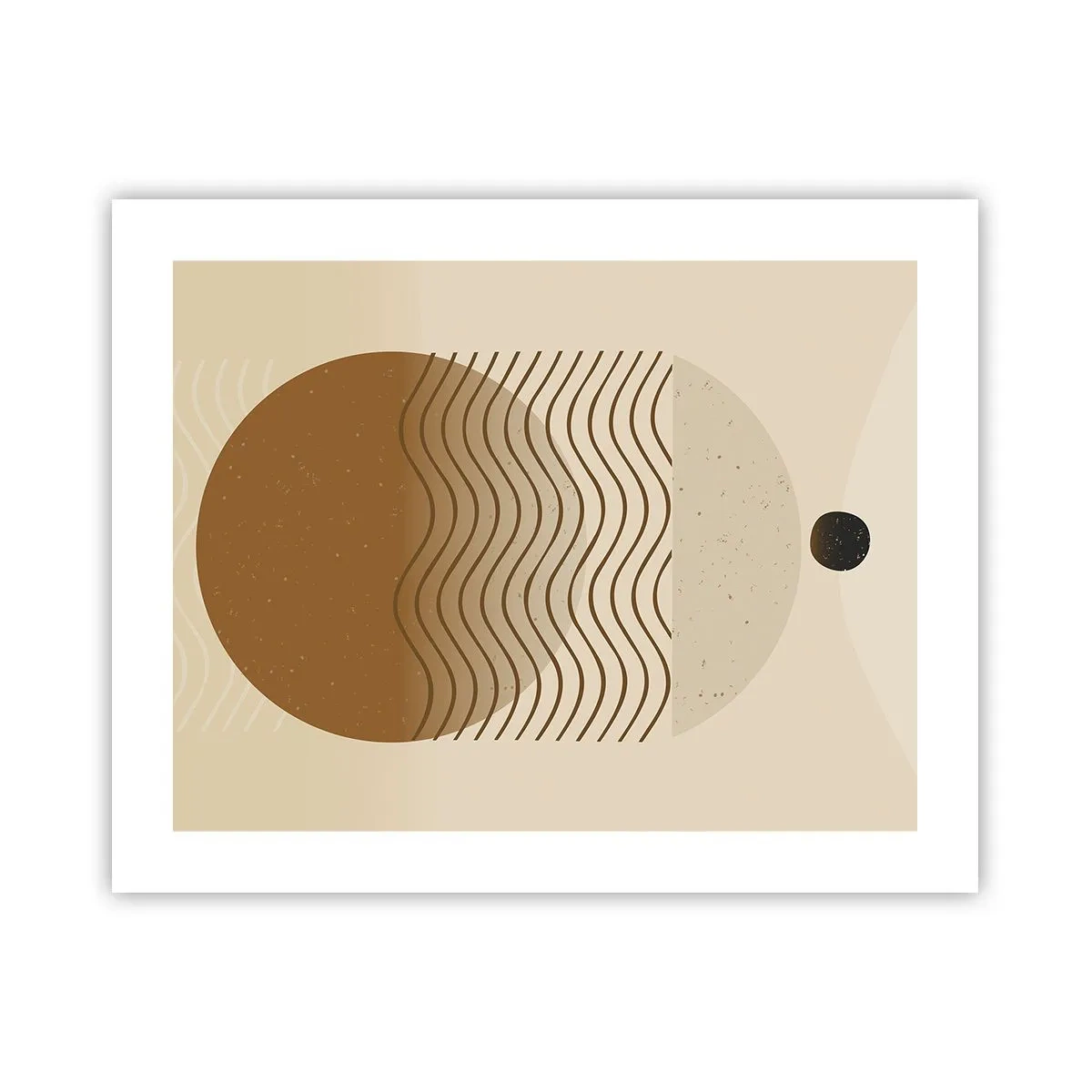 Plakát - O původu geometrických obrazců - 50x40 cm