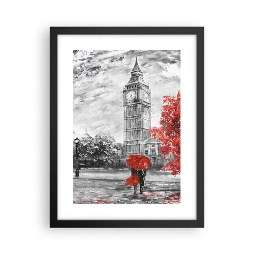 Plakát v černém rámu - Vzrušující den - 30x40 cm