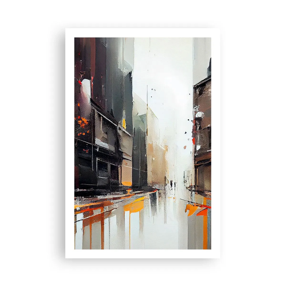 Plakát - Deštivý den - 61x91 cm