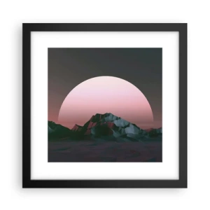 Plakát v černém rámu - V sousední galaxii - 30x30 cm