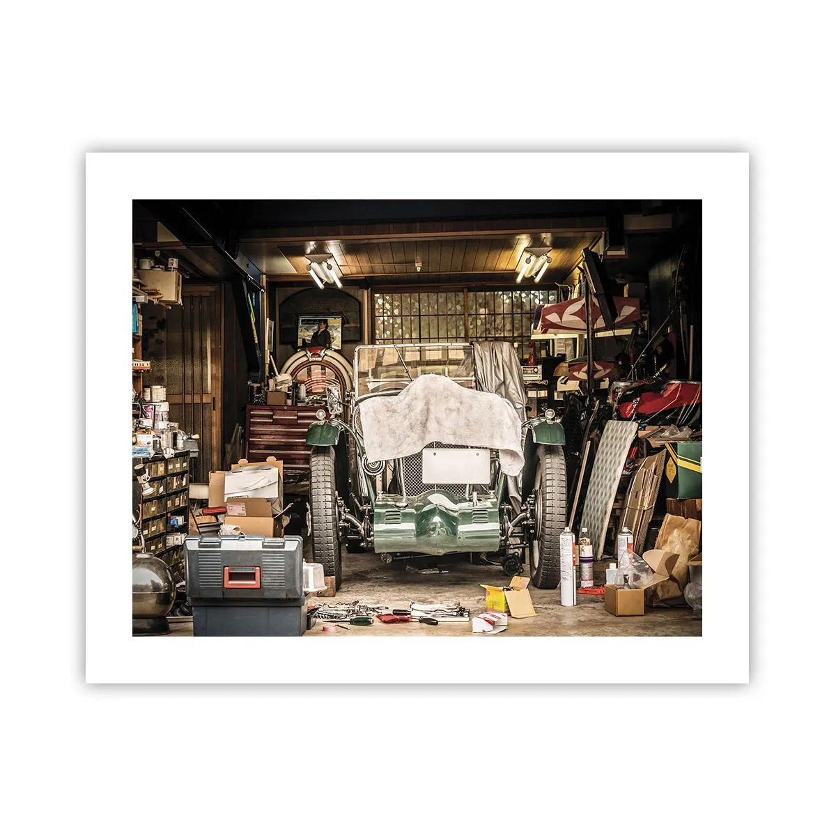 Plakát - Zpět do minulosti - 50x40 cm