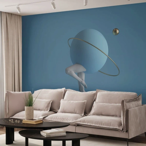 Fototapeta Premium Canvas - Šílenství planet - Abstrakce, Nohy, Trojrozměrný - 200x140 cm