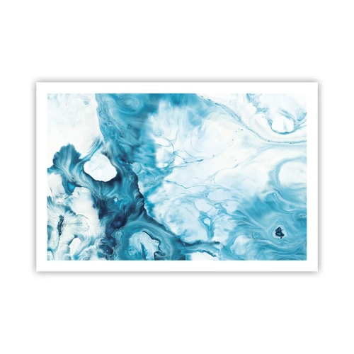 Plakát - Modrý koncert - 91x61 cm