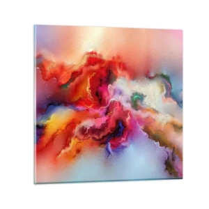 Obraz na skle - Jak zachytit sny - dým - 60x60 cm