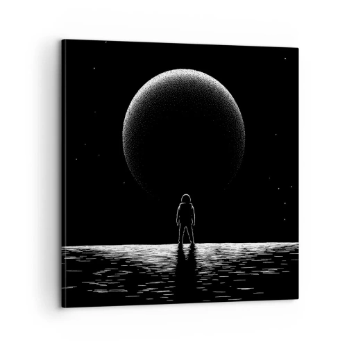 Obraz na plátně - Tváři v tvář - 60x60 cm