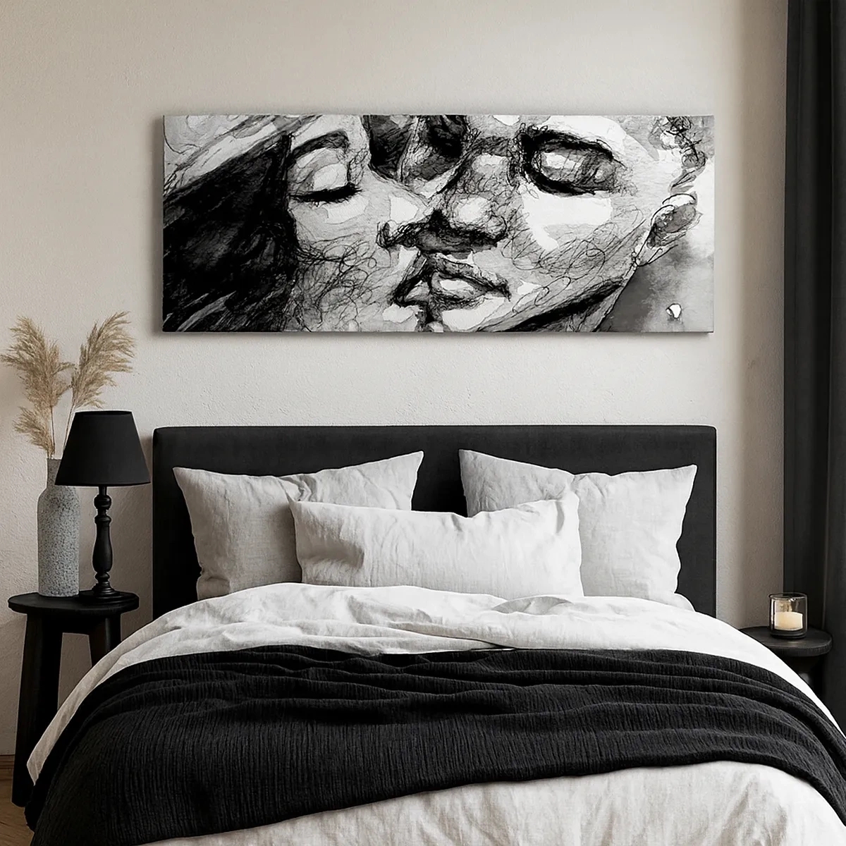 Obraz na plátně - Něžný okamžik - 30x30 cm