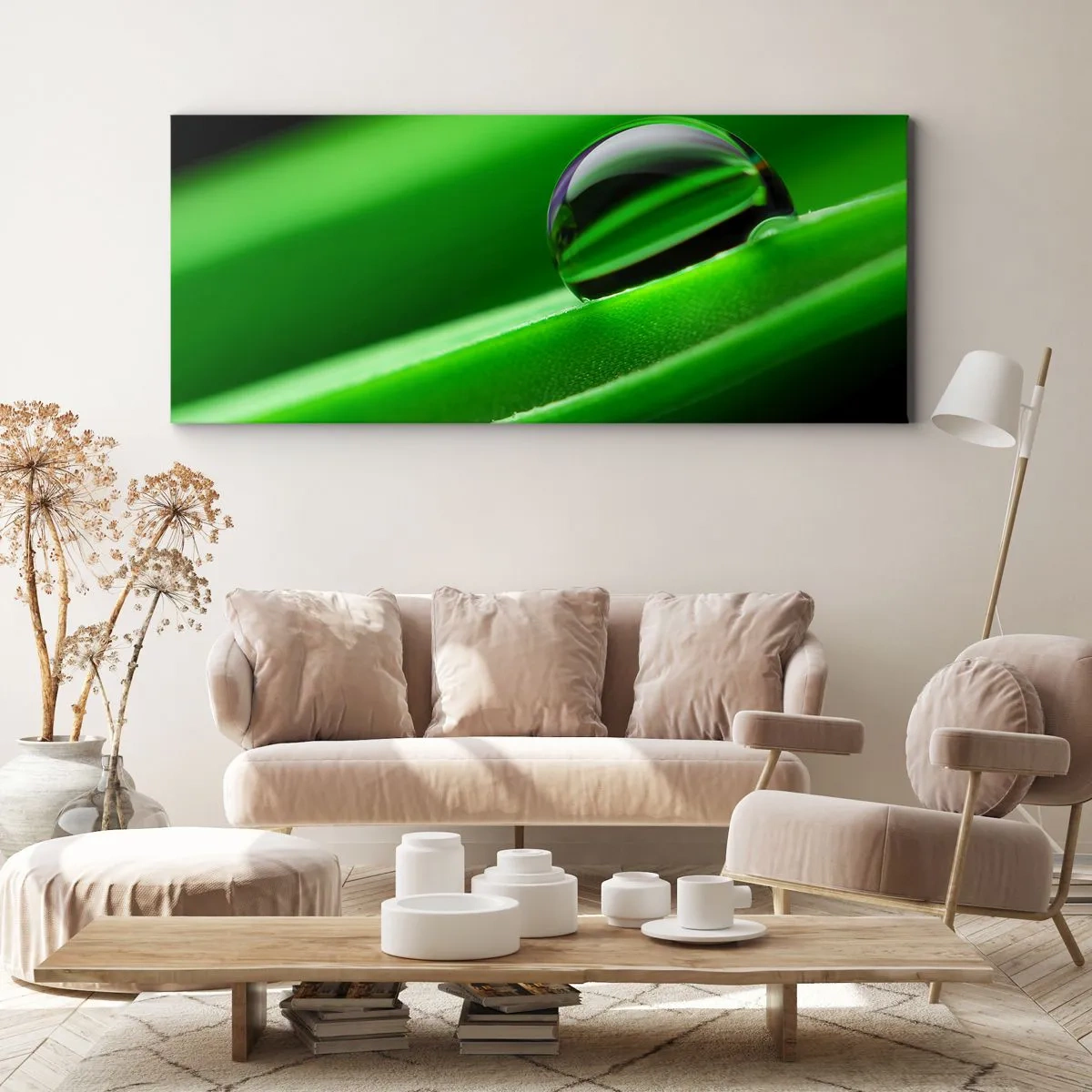 Obraz na plátně - Život z blízka - 90x30 cm