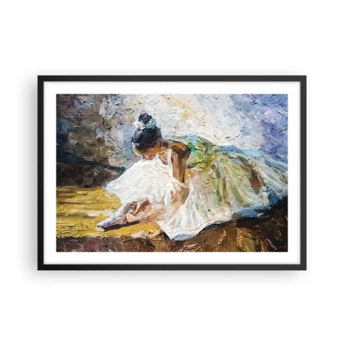 Plakát v černém rámu - Z Degasova obrazu - 70x50 cm
