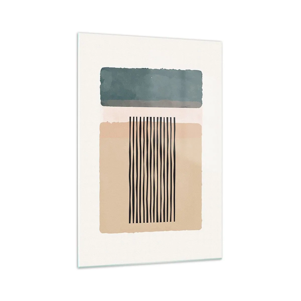 Obraz na skle - Všechno v pořádku - 70x100 cm