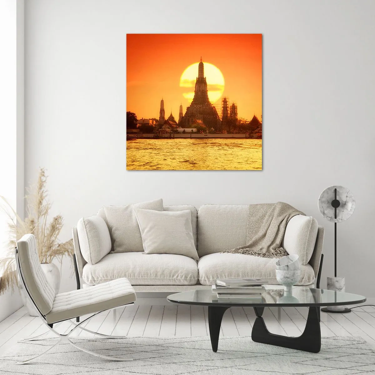 Obraz na skle - Ke slunci, vždy ke slunci - 40x40 cm