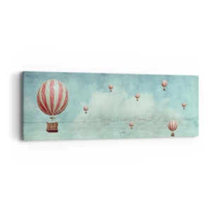 Obraz na plátně - Osvobozeni od shonu života - 90x30 cm