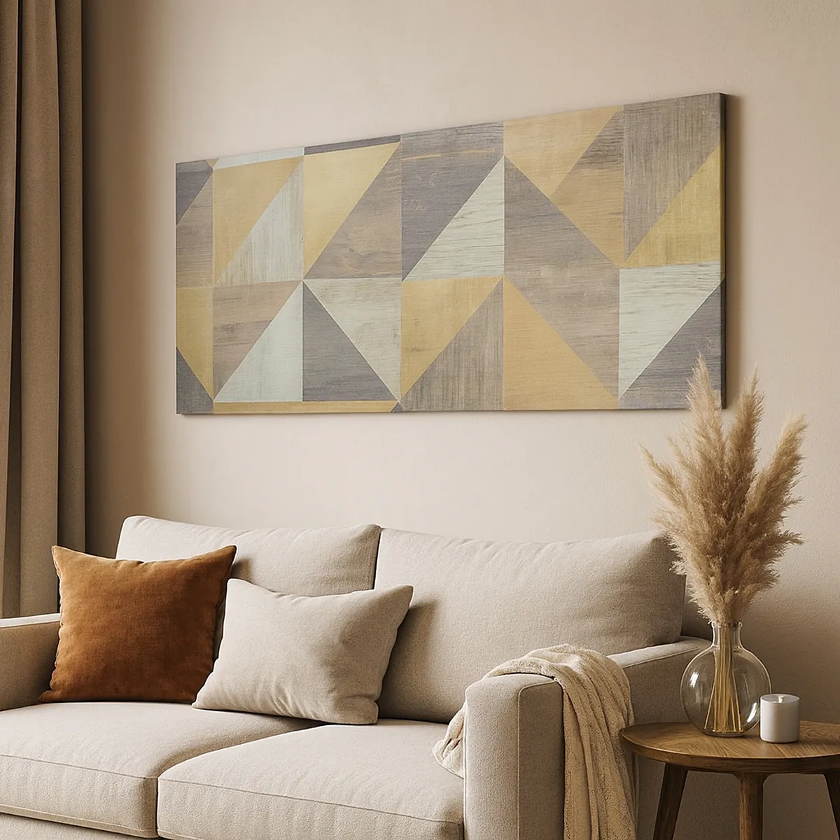 Obraz na plátně - V úhlu trojúhelníku - 30x30 cm