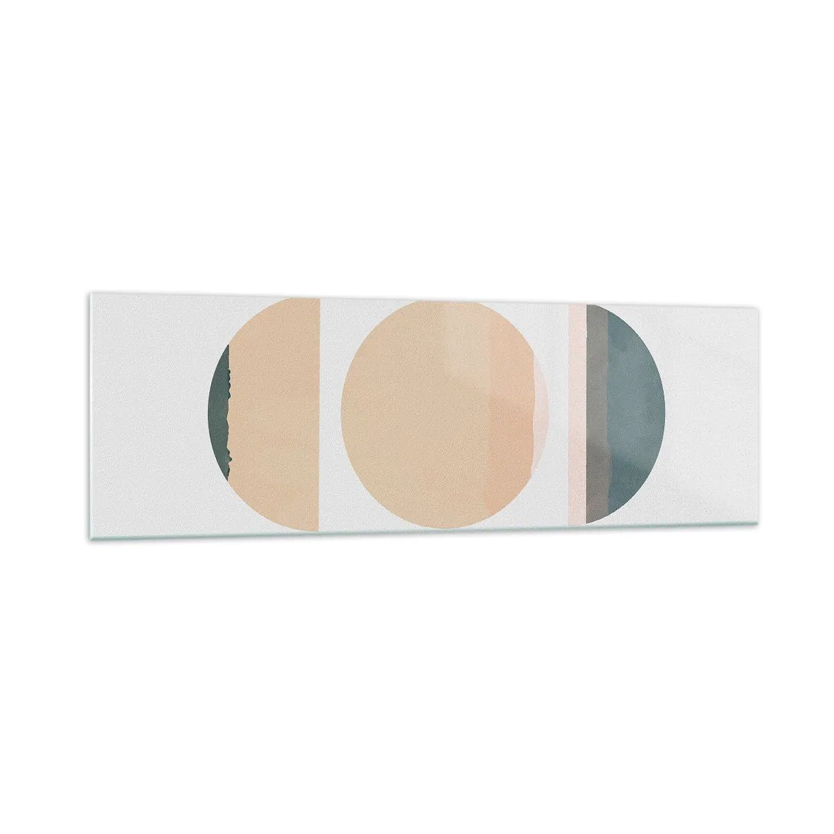 Obraz na skle - Kruh za kruhem - 160x50 cm