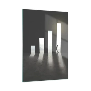 Obraz na skle - Úspěch – imprese - 50x70 cm