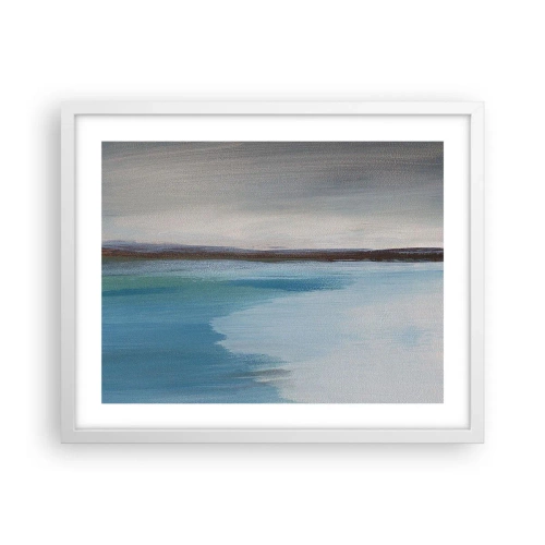 Plakát v bílém rámu - Horizontální krajina - 50x40 cm