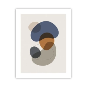 Plakát - Kapky barev - 40x50 cm