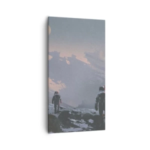 Obraz na plátně - Pod neznámou hvězdou - 55x100 cm