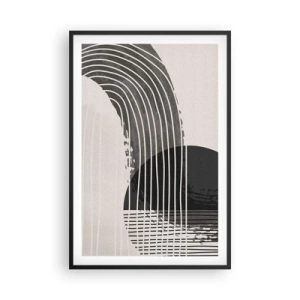 Plakát v černém rámu - Tam a zpět - 61x91 cm