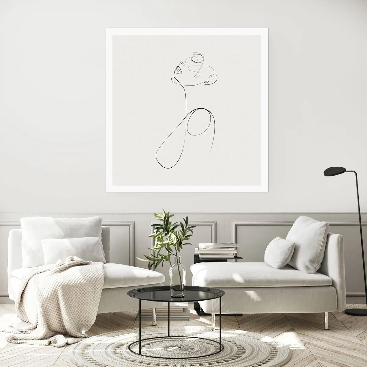 Plakát - Zamotaná ve snech - 50x50 cm