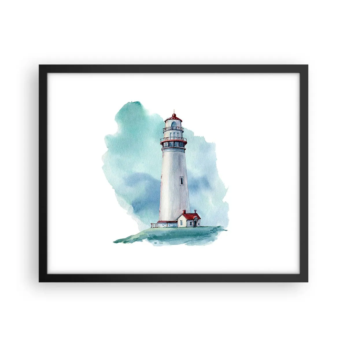 Plakát v černém rámu - Něžná sestra blankytu - 50x40 cm