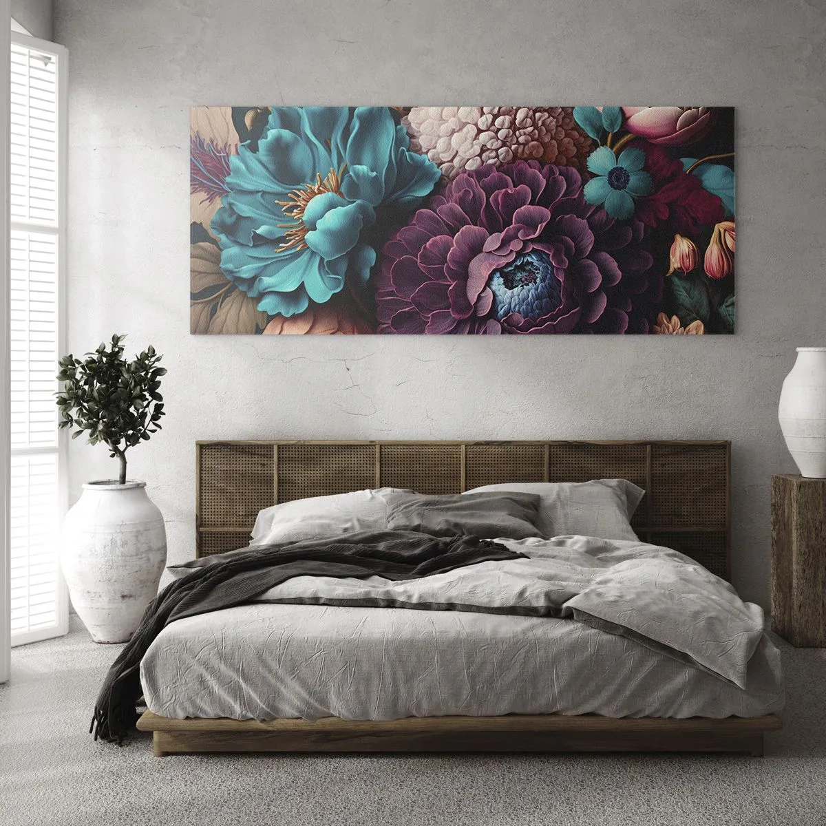 Obraz na skle - Úroda přírody - 100x40 cm
