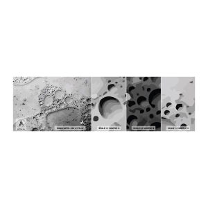 Vzor Fototapety Samolepicí Deluxe Sticker - Stopa po zpěněném - Složení, Kus, Grafika - 100x30 cm