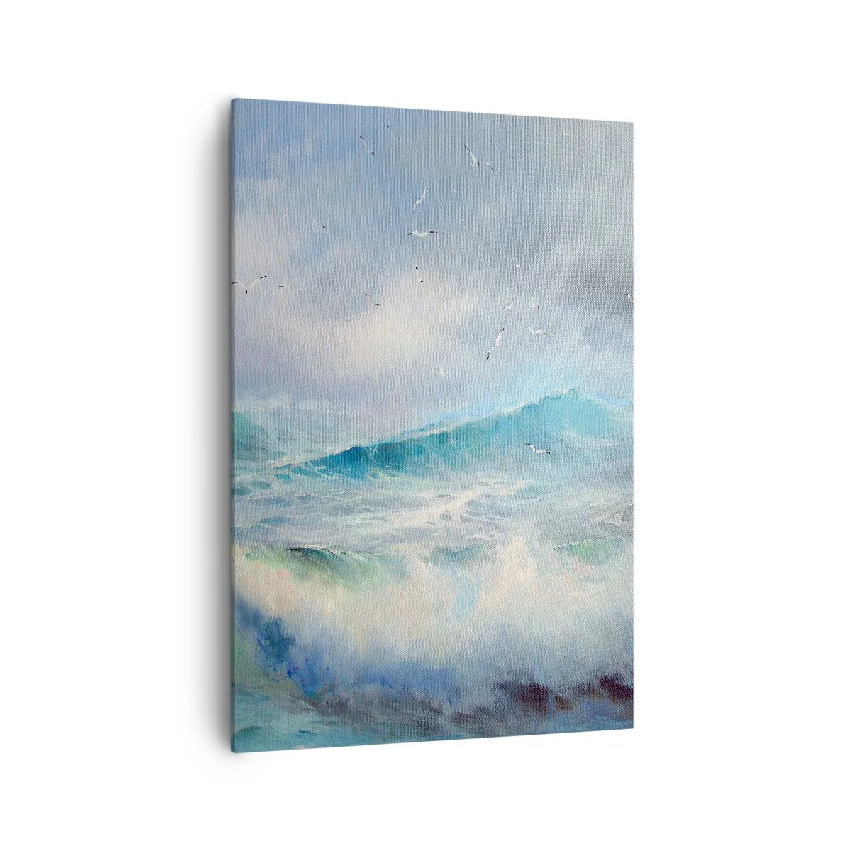 Obraz na plátně - „Vichřice zavyla triumfálně…“ - 70x100 cm