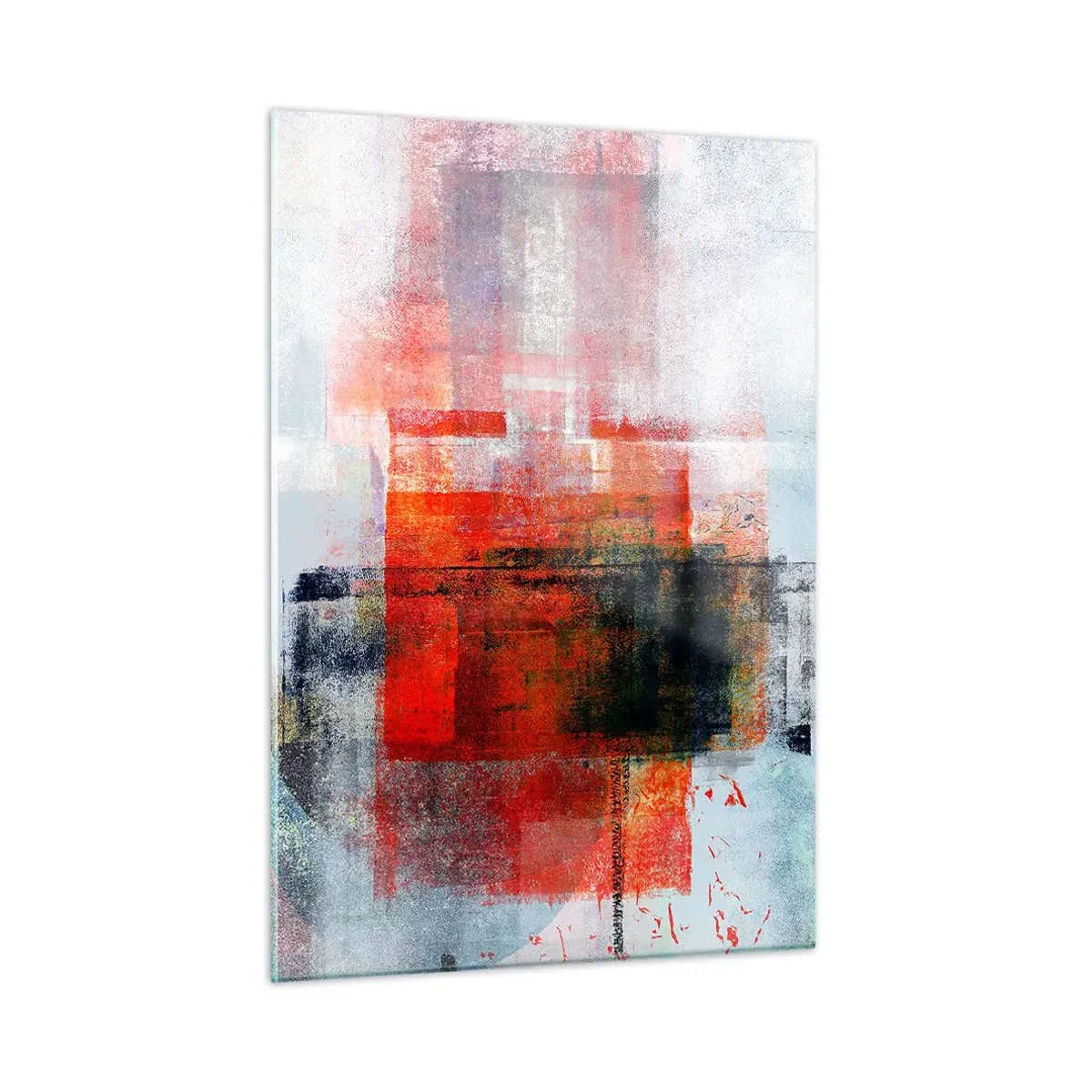 Obraz na skle - Zářící kompozice - 50x70 cm