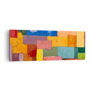 Obraz na plátně - Každý jiný, všechny barevné - 140x50 cm