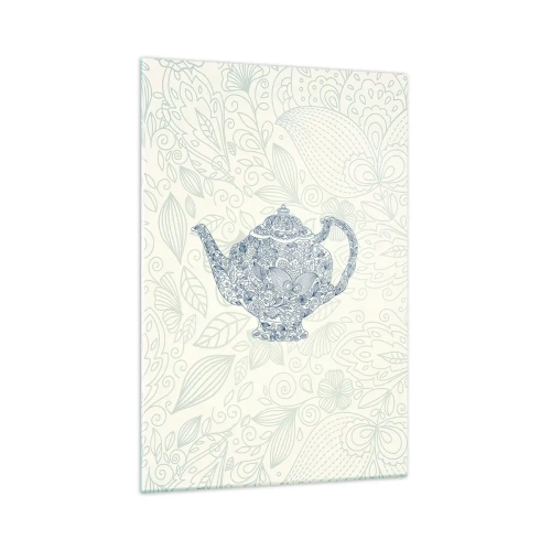 Obraz na skle - Čajové kouzlo - 70x100 cm